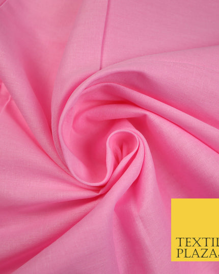 BABY PINK - Full Voile 100% COTTON RUBIA Fabric Turban Sikh Dastaar Pagh Patka 3M - 5M - 6M - 7M 8099