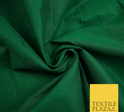 BOTTLE GREEN - Full Voile 100% COTTON RUBIA Fabric Turban Sikh Dastaar Pagh Patka 3M - 5M - 6M - 7M 8149