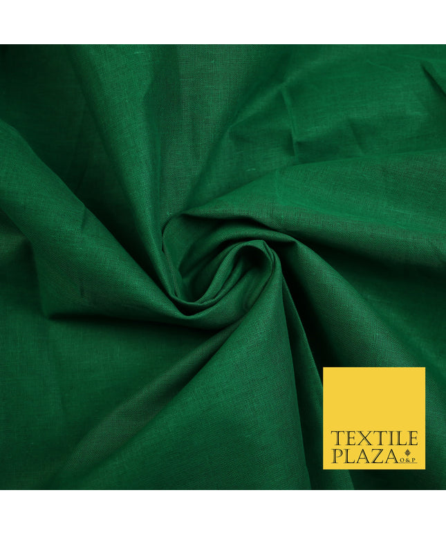 BOTTLE GREEN - Full Voile 100% COTTON RUBIA Fabric Turban Sikh Dastaar Pagh Patka 3M - 5M - 6M - 7M 8149