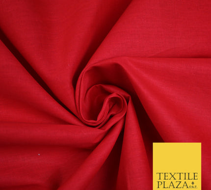 BRIDAL RED 2 - Full Voile 100% COTTON RUBIA Fabric Turban Sikh Dastaar Pagh Patka 3M - 5M - 6M - 7M 8085