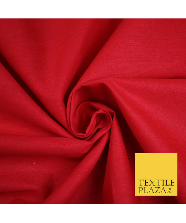 BRIDAL RED 2 - Full Voile 100% COTTON RUBIA Fabric Turban Sikh Dastaar Pagh Patka 3M - 5M - 6M - 7M 8085