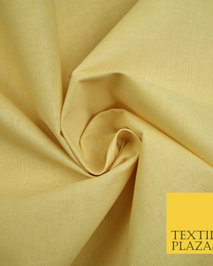 BUTTER GOLD - Full Voile 100% COTTON RUBIA Fabric Turban Sikh Dastaar Pagh Patka 3M - 5M - 6M - 7M 8056
