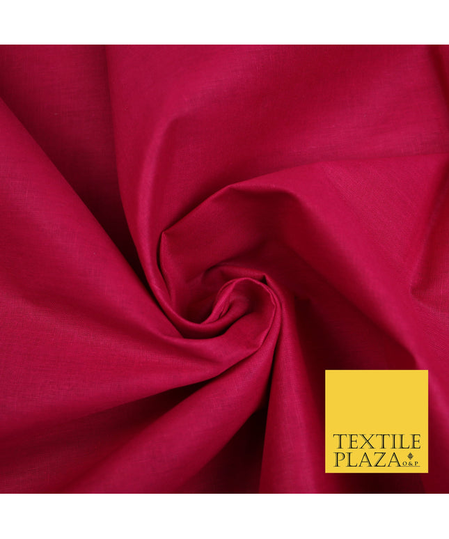 CERISE PINK - Full Voile 100% COTTON RUBIA Fabric Turban Sikh Dastaar Pagh Patka 3M - 5M - 6M - 7M 8096