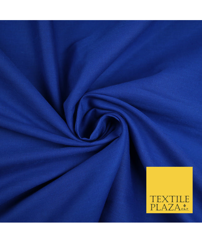 COBALT BLUE - Full Voile 100% COTTON RUBIA Fabric Turban Sikh Dastaar Pagh Patka 3M - 5M - 6M - 7M 8121