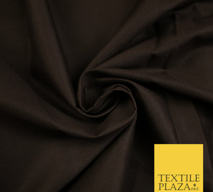 DARK CHOCOLATE BROWN - Full Voile 100% COTTON RUBIA Fabric Turban Sikh Dastaar Pagh Patka 3M - 5M - 6M - 7M 8159
