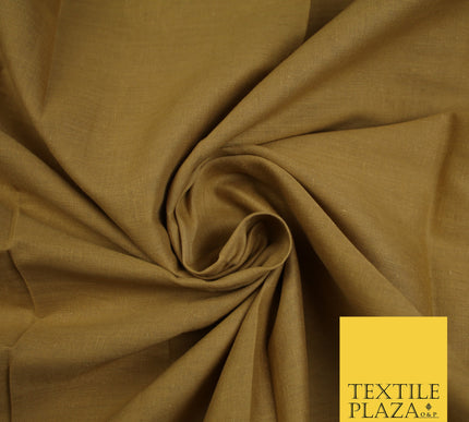 DARK GOLD - Full Voile 100% COTTON RUBIA Fabric Turban Sikh Dastaar Pagh Patka 3M - 5M - 6M - 7M 8063