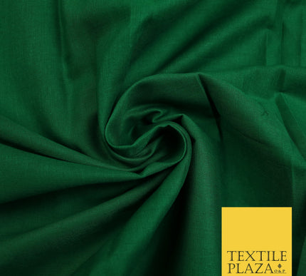 DARK GREEN 2 - Full Voile 100% COTTON RUBIA Fabric Turban Sikh Dastaar Pagh Patka 3M - 5M - 6M - 7M 8152
