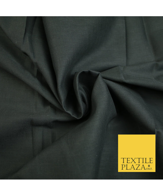 Dark Grey - Full Voile 100% COTTON RUBIA Fabric Turban Sikh Dastaar Pagh Patka 3M - 5M - 6M - 7M 8037