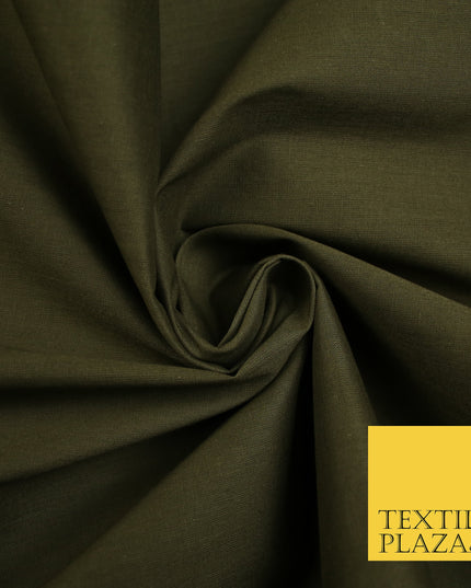 DARK OLIVE GREEN - Full Voile 100% COTTON RUBIA Fabric Turban Sikh Dastaar Pagh Patka 3M - 5M - 6M - 7M 8157