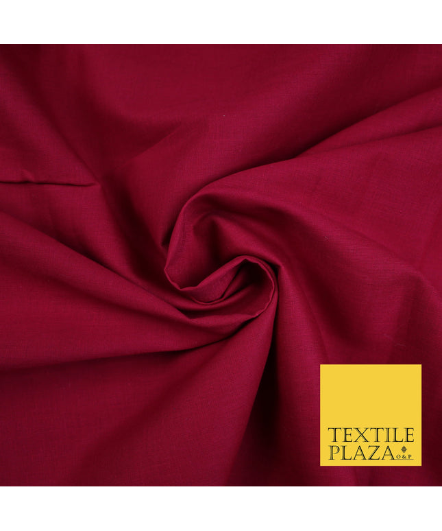 DEEP CERISE PINK - Full Voile 100% COTTON RUBIA Fabric Turban Sikh Dastaar Pagh Patka 3M - 5M - 6M - 7M 8093