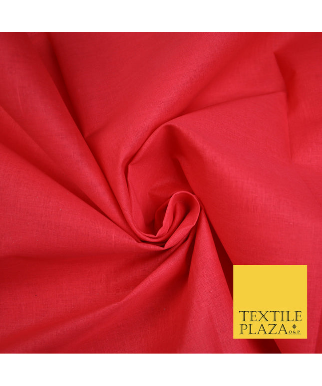 DEEP CORAL PINK - Full Voile 100% COTTON RUBIA Fabric Turban Sikh Dastaar Pagh Patka 3M - 5M - 6M - 7M 8173