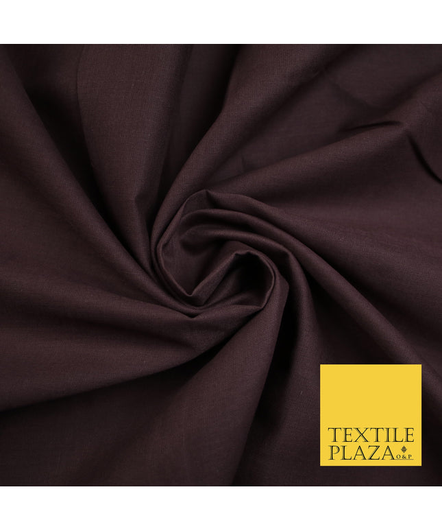 DEEP MAUVE - Full Voile 100% COTTON RUBIA Fabric Turban Sikh Dastaar Pagh Patka 3M - 5M - 6M - 7M 8161