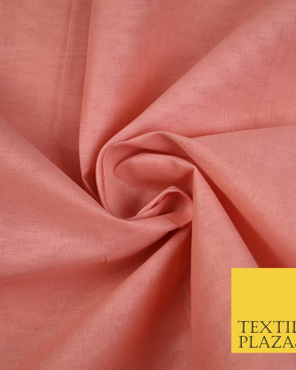 DUSTY PINK - Full Voile 100% COTTON RUBIA Fabric Turban Sikh Dastaar Pagh Patka 3M - 5M - 6M - 7M 8171