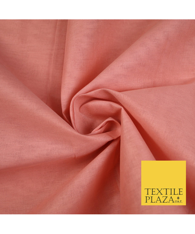 DUSTY PINK - Full Voile 100% COTTON RUBIA Fabric Turban Sikh Dastaar Pagh Patka 3M - 5M - 6M - 7M 8171