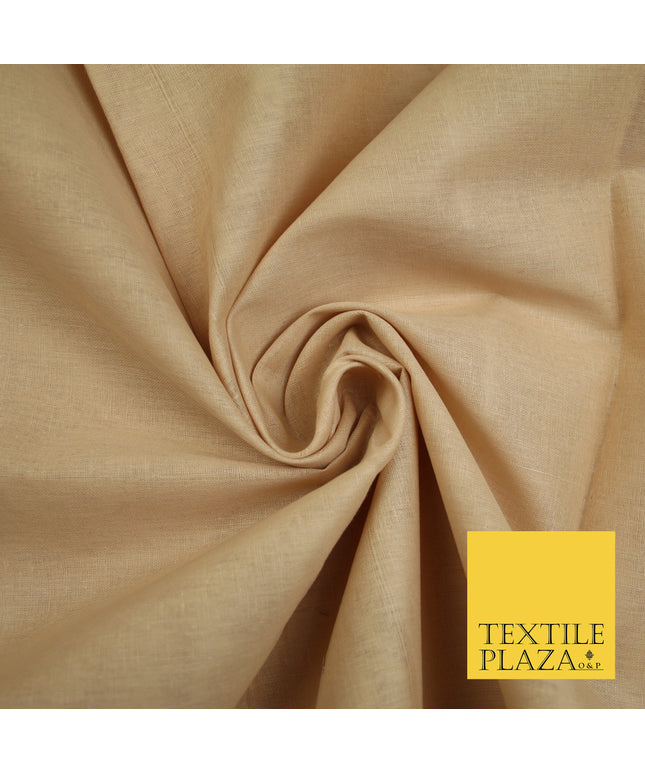 DUSTY PEACH GOLD - Full Voile 100% COTTON RUBIA Fabric Turban Sikh Dastaar Pagh Patka 3M - 5M - 6M - 7M 8052