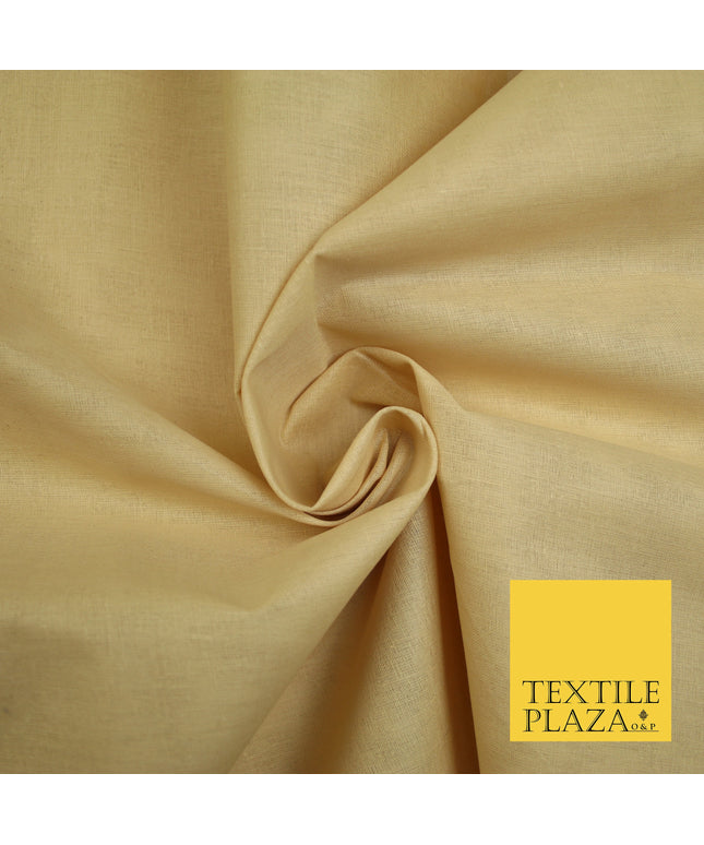 GOLD 2 - Full Voile 100% COTTON RUBIA Fabric Turban Sikh Dastaar Pagh Patka 3M - 5M - 6M - 7M 8054