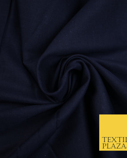 Ink Navy - Full Voile 100% COTTON RUBIA Fabric Turban Sikh Dastaar Pagh Patka 3M - 5M - 6M - 7M 8032