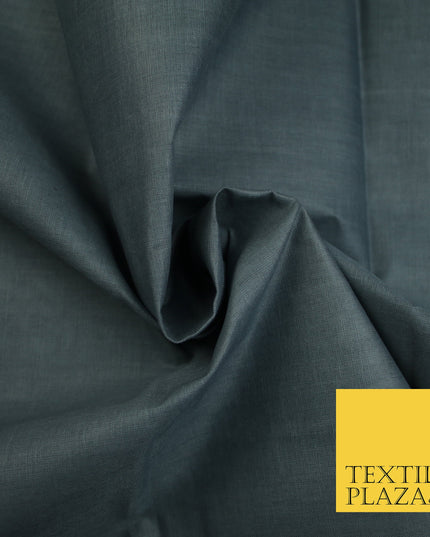 Grey - Full Voile 100% COTTON RUBIA Fabric Turban Sikh Dastaar Pagh Patka 3M - 5M - 6M - 7M 8036