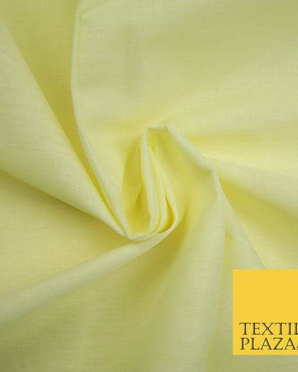 LEMON CREAM - Full Voile 100% COTTON RUBIA Fabric Turban Sikh Dastaar Pagh Patka 3M - 5M - 6M - 7M 8045