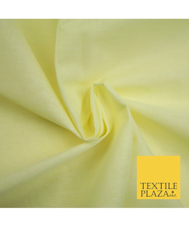 LEMON CREAM - Full Voile 100% COTTON RUBIA Fabric Turban Sikh Dastaar Pagh Patka 3M - 5M - 6M - 7M 8045