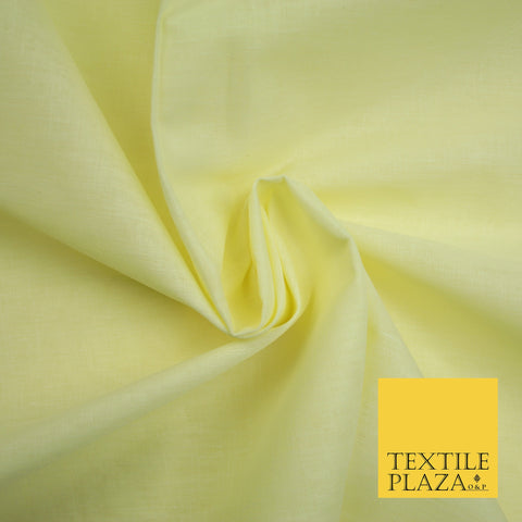 LEMON CREAM - Full Voile 100% COTTON RUBIA Fabric Turban Sikh Dastaar Pagh Patka 3M - 5M - 6M - 7M 8045