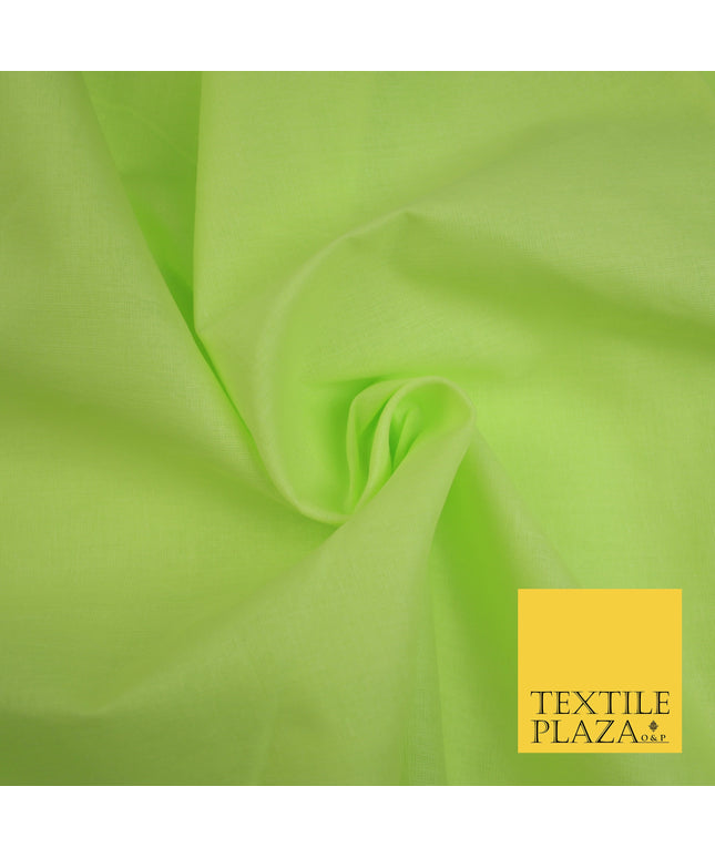 LIGHT APPLE GREEN - Full Voile 100% COTTON RUBIA Fabric Turban Sikh Dastaar Pagh Patka 3M - 5M - 6M - 7M 8139