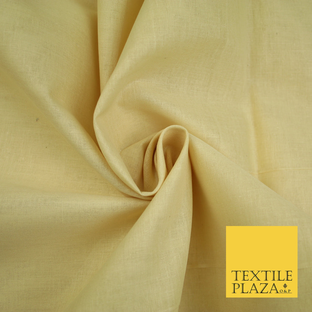 LIGHT GOLD 2 - Full Voile 100% COTTON RUBIA Fabric Turban Sikh Dastaar Pagh Patka 3M - 5M - 6M - 7M 8047