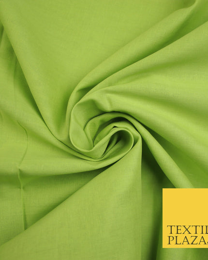 LIGHT GREEN - Full Voile 100% COTTON RUBIA Fabric Turban Sikh Dastaar Pagh Patka 3M - 5M - 6M - 7M 8141