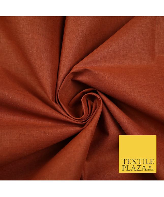LIGHT RUST ORANGE - Full Voile 100% COTTON RUBIA Fabric Turban Sikh Dastaar Pagh Patka 3M - 5M - 6M - 7M 8165