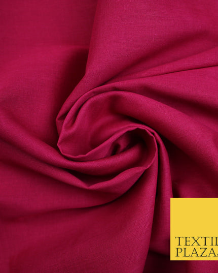 MAGENTA - Full Voile 100% COTTON RUBIA Fabric Turban Sikh Dastaar Pagh Patka 3M - 5M - 6M - 7M 8094
