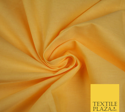 MANGO YELLOW - Full Voile 100% COTTON RUBIA Fabric Turban Sikh Dastaar Pagh Patka 3M - 5M - 6M - 7M 8176