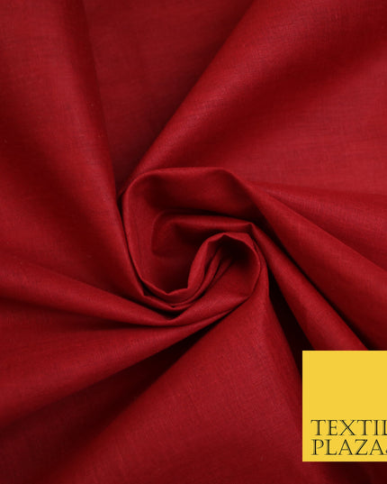 MAROON - Full Voile 100% COTTON RUBIA Fabric Turban Sikh Dastaar Pagh Patka 3M - 5M - 6M - 7M 8087