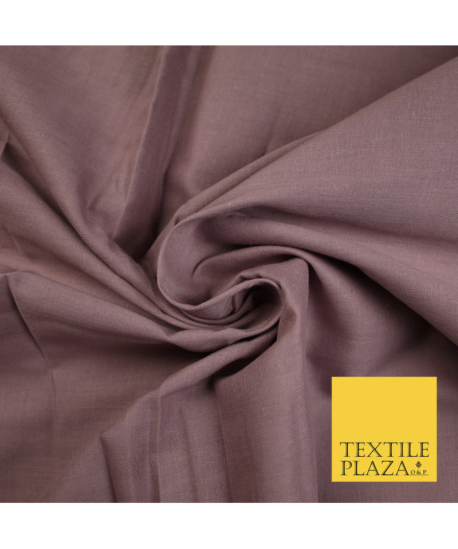 MAUVE - Full Voile 100% COTTON RUBIA Fabric Turban Sikh Dastaar Pagh Patka 3M - 5M - 6M - 7M 8104