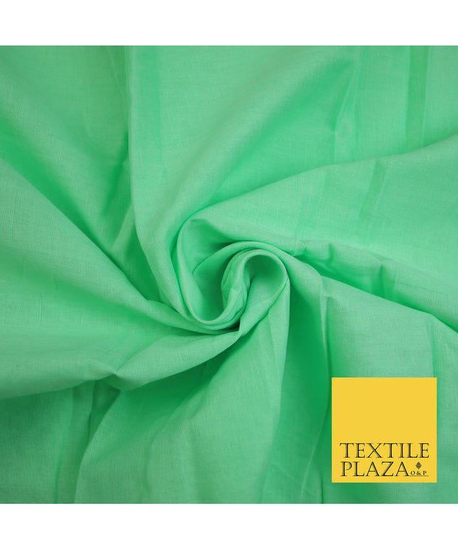 MINT GREEN - Full Voile 100% COTTON RUBIA Fabric Turban Sikh Dastaar Pagh Patka 3M - 5M - 6M - 7M 8137