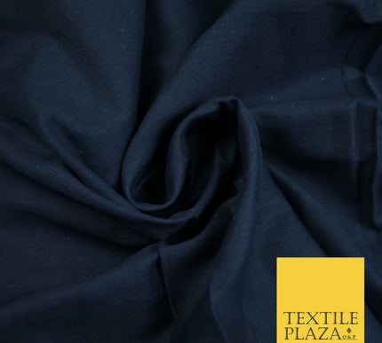 Midnight Blue - Full Voile 100% COTTON RUBIA Fabric Turban Sikh Dastaar Pagh Patka 3M - 5M - 6M - 7M 8033