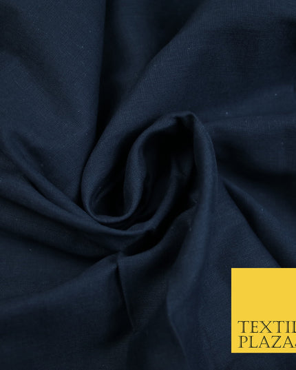 Midnight Blue - Full Voile 100% COTTON RUBIA Fabric Turban Sikh Dastaar Pagh Patka 3M - 5M - 6M - 7M 8033