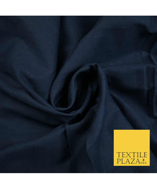 Midnight Blue - Full Voile 100% COTTON RUBIA Fabric Turban Sikh Dastaar Pagh Patka 3M - 5M - 6M - 7M 8033