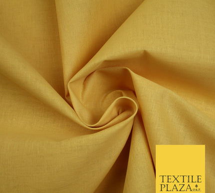 OCHRE GOLD - Full Voile 100% COTTON RUBIA Fabric Turban Sikh Dastaar Pagh Patka 3M - 5M - 6M - 7M 8058