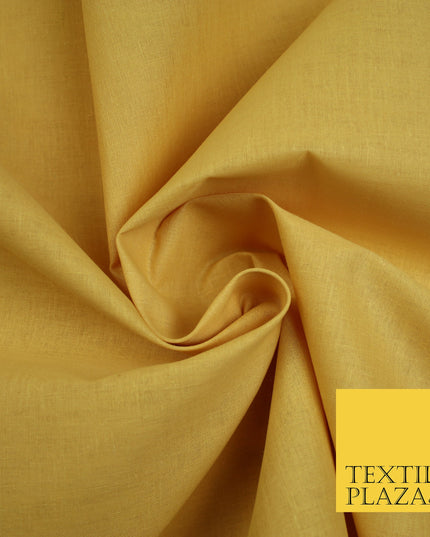 OCHRE GOLD - Full Voile 100% COTTON RUBIA Fabric Turban Sikh Dastaar Pagh Patka 3M - 5M - 6M - 7M 8058