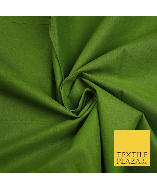 OLIVE GREEN - Full Voile 100% COTTON RUBIA Fabric Turban Sikh Dastaar Pagh Patka 3M - 5M - 6M - 7M 8143
