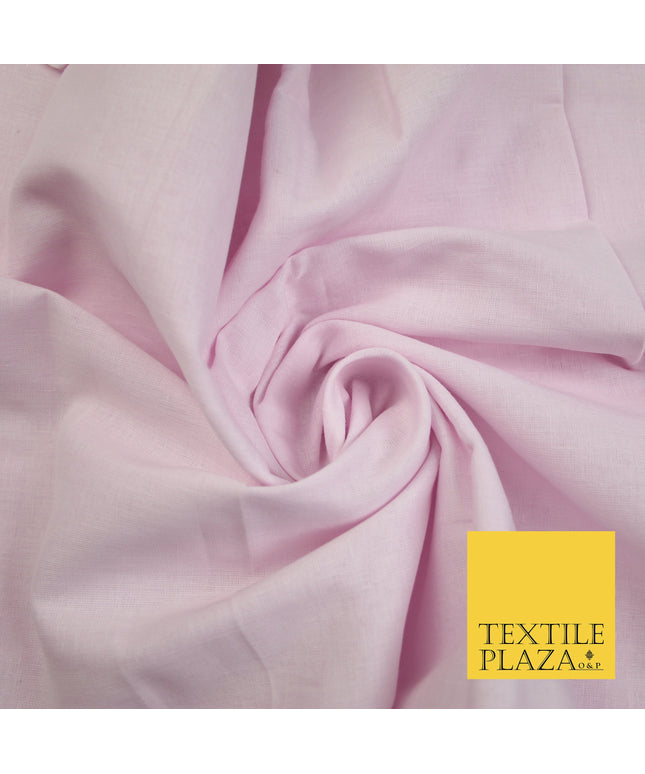 PALE PINK - Full Voile 100% COTTON RUBIA Fabric Turban Sikh Dastaar Pagh Patka 3M - 5M - 6M - 7M 8108