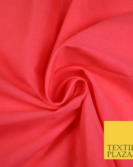 PUNCH PINK - Full Voile 100% COTTON RUBIA Fabric Turban Sikh Dastaar Pagh Patka 3M - 5M - 6M - 7M 8172