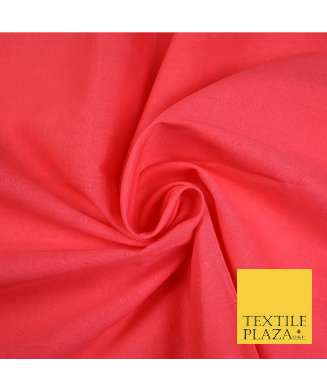 PUNCH PINK - Full Voile 100% COTTON RUBIA Fabric Turban Sikh Dastaar Pagh Patka 3M - 5M - 6M - 7M 8172