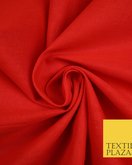 RED - Full Voile 100% COTTON RUBIA Fabric Turban Sikh Dastaar Pagh Patka 3M - 5M - 6M - 7M 8083