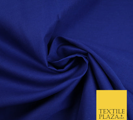 ROYAL BLUE - Full Voile 100% COTTON RUBIA Fabric Turban Sikh Dastaar Pagh Patka 3M - 5M - 6M - 7M 8122