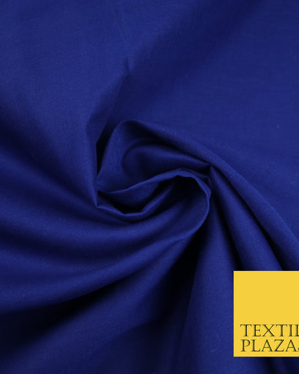 ROYAL BLUE - Full Voile 100% COTTON RUBIA Fabric Turban Sikh Dastaar Pagh Patka 3M - 5M - 6M - 7M 8122