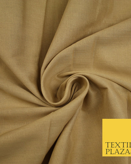 TOASTED GOLD - Full Voile 100% COTTON RUBIA Fabric Turban Sikh Dastaar Pagh Patka 3M - 5M - 6M - 7M 8059