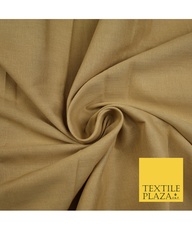 TOASTED GOLD - Full Voile 100% COTTON RUBIA Fabric Turban Sikh Dastaar Pagh Patka 3M - 5M - 6M - 7M 8059