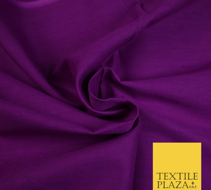 VIOLET - Full Voile 100% COTTON RUBIA Fabric Turban Sikh Dastaar Pagh Patka 3M - 5M - 6M - 7M 8110