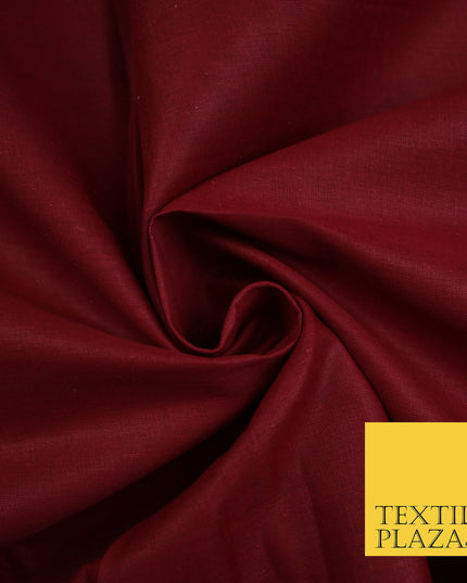 WINE - Full Voile 100% COTTON RUBIA Fabric Turban Sikh Dastaar Pagh Patka 3M - 5M - 6M - 7M 8088